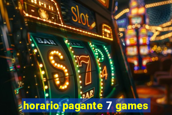 horario pagante 7 games